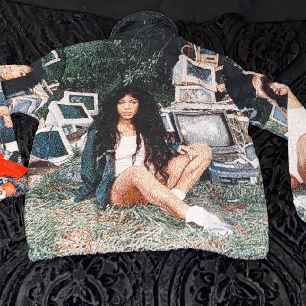 SZA TAPESTRIE TAPESTRY JACKET SZ XL
